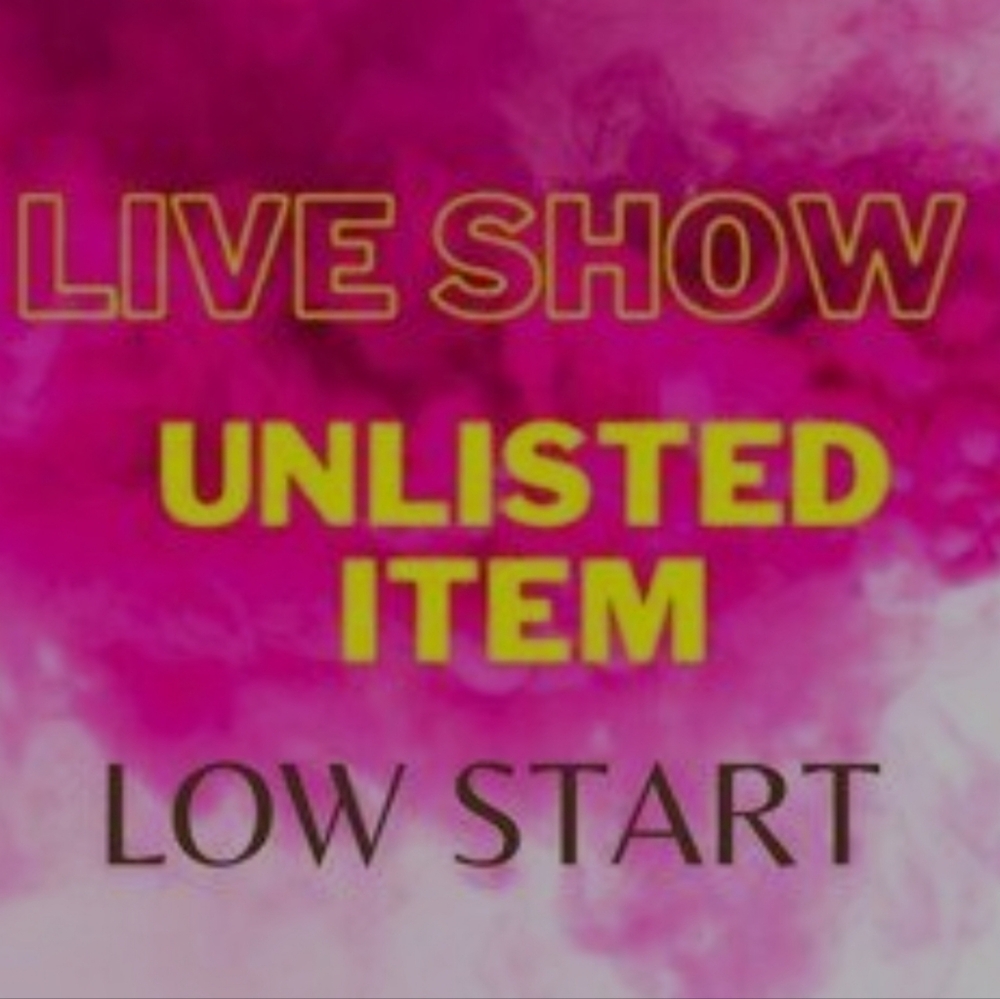 $5 LOW STARTS!!